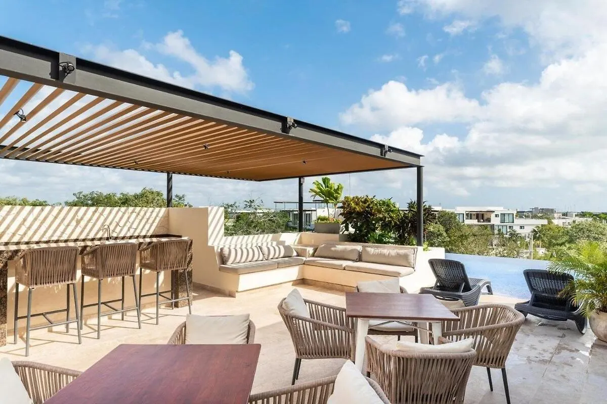Incredible Penthouse+ Terraza Y Jacuzzi Lägenhet Tulum