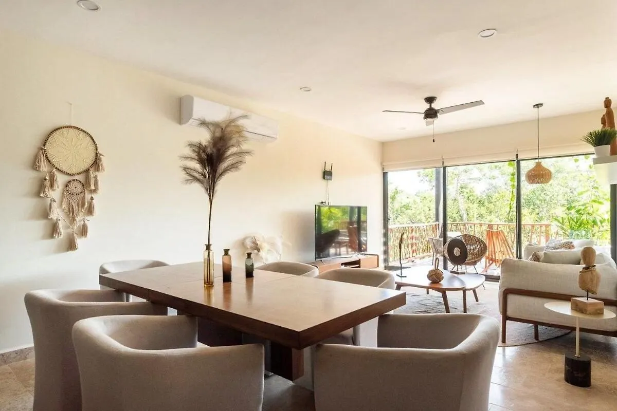 Incredible Penthouse+ Terraza Y Jacuzzi Lägenhet Tulum