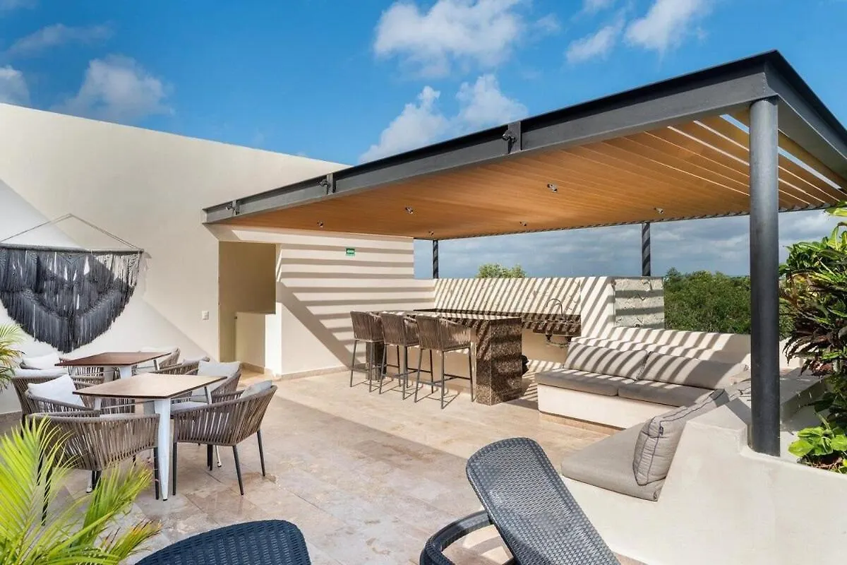 Incredible Penthouse+ Terraza Y Jacuzzi Lägenhet Tulum