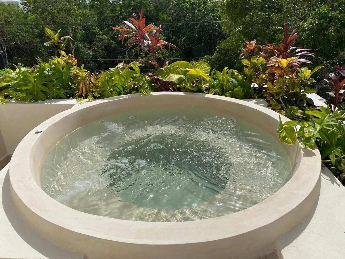 Incredible Penthouse+ Terraza Y Jacuzzi Lägenhet Tulum