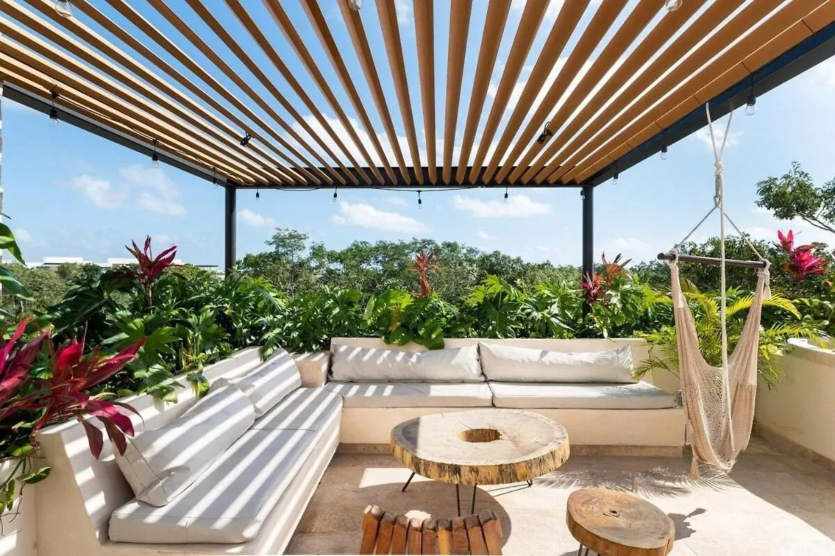 Incredible Penthouse+ Terraza Y Jacuzzi Lägenhet Tulum